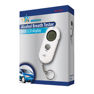 Alcohol tester met display
