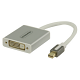 Profigold mini displayPort adapter male/female 0.20m wit