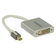 Profigold mini displayPort adapter male/female 0.20m wit