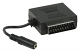 21p scart adapter 0.2m zwart 