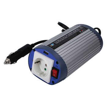 Tranen grijs verliezen Omvormer 12V - 230V 150 Watt met USB - Pop Electronics