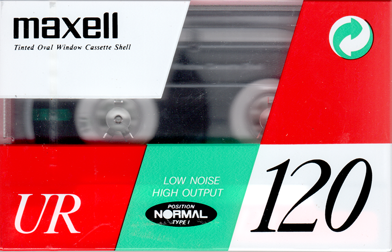 Maxell UR120 audiocassette (per stuk)