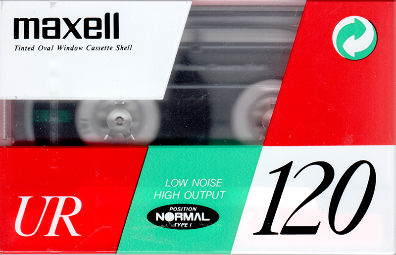 Audio Cassette Tape Maxell UR 120 Uit 1991