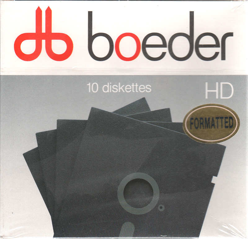 Diskettes 10 pack 1.2MB 5,25" geformatteerd Boeder
