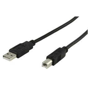 USB 2.0 kabel USB A-B [1.8 of 3 meter]