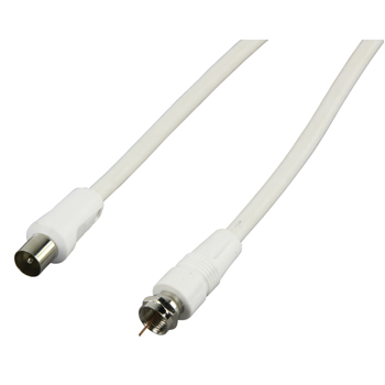 Coax - F-connector antennekabel 1,5/3m