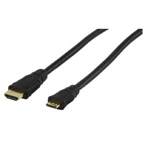 HDMI naar HDMI MINI verbindingskabel 1.5M (verguld)