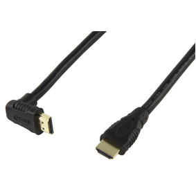 Haakse vergulde HDMI (1.3) kabel [diverse lengtes]