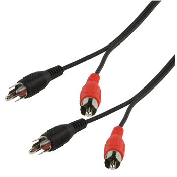 Tulp kabel basic verguld [1,5-2,5-5m]