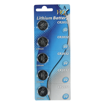 Hq Lithium Batterij Cr2032 5stuks