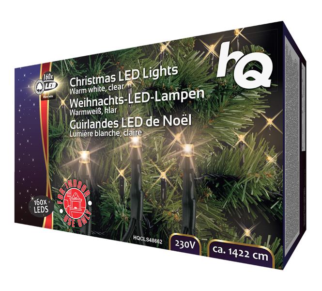 Kerstverlichting voor in de boom 160 LED warm wit