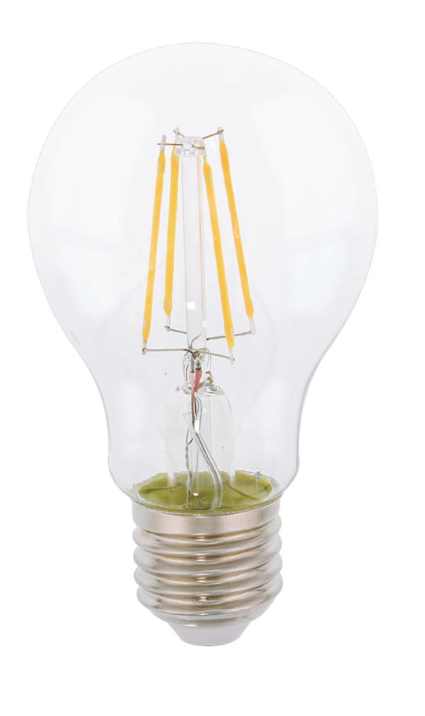 Dimbare retro filament LED-lamp E27 4 watt 370 lumen 2700 kelvin