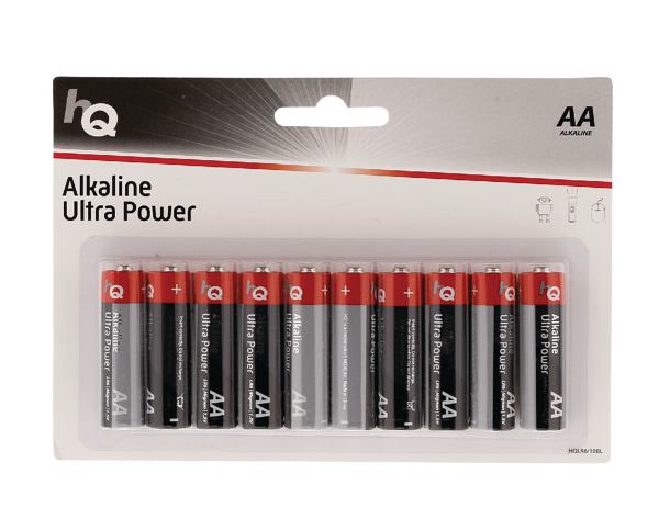 Alkaline AA-batterij blister 10 stuks