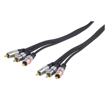 Hoge kwaliteit composite audio/video kabel [diverse lengtes]