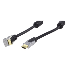 Extra hoge kwaliteit HDMI 1.3 kabel met haakse connector [diverse...