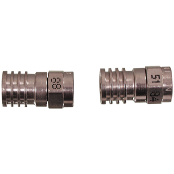 F-connector krimp