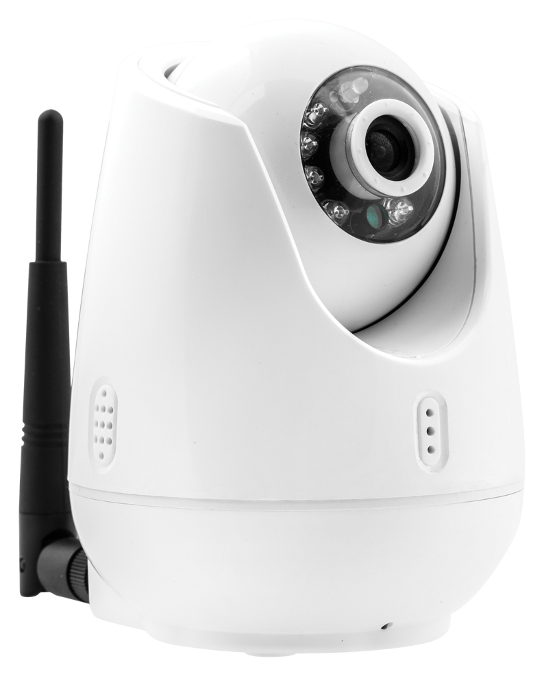 Indoor pan-tilt IP-camera videobewaking op afstand wit (SAS-IPCAM110W)