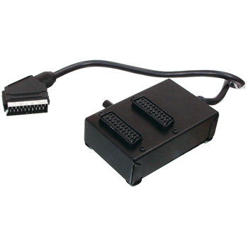 2-weg SCART Video switch box (OP=OP SHOP)