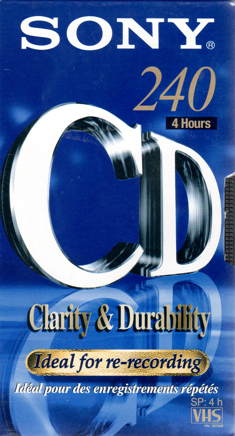 Sony VHS videoband CD 240 (4 uur)