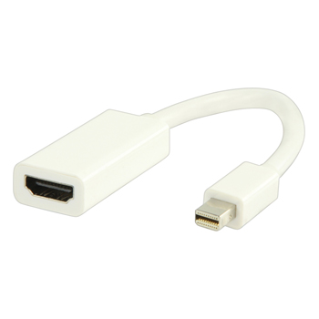 Mini DisplayPort HDMI adapter 0,20 m wit