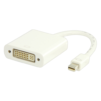 Mini DisplayPort DVI adapter 0,20 m wit