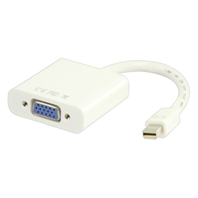 Mini DisplayPort VGA Adapter 0,20 m wit