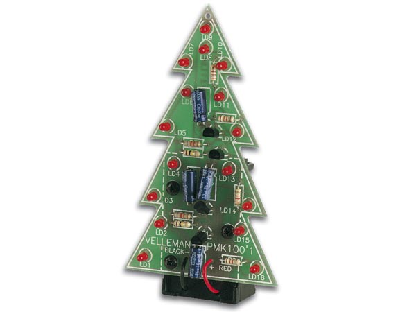 Soldeerkit: LED kerstboom