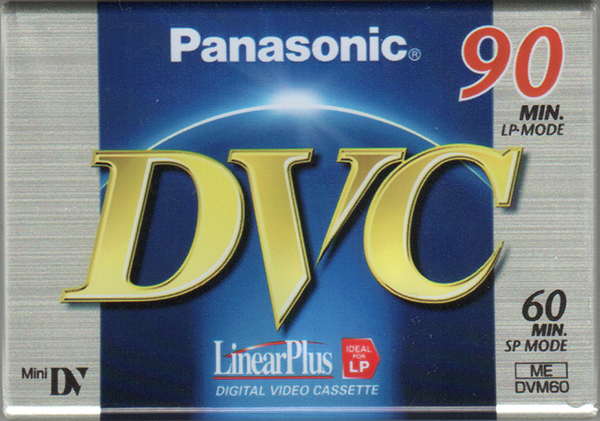 miniDV tape Panasonic DVC Premium 60 (per stuk)