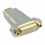 HDMI male naar DVI female adapter gold plated