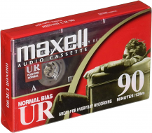 Maxell UR90 audiocassette (per stuk)