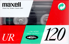 Maxell UR120 audiocassette (per stuk)