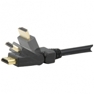 HDMI 1.3 kabel met swivel connectoren [diverse lengtes]