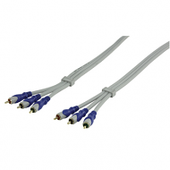 Deluxe composte A/V kabel 75 ohm [diverse lengtes]