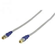 F-connector kabel voor satelliet deluxe [diverse lengtes]