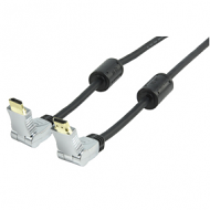 Extra hoge kwaliteit HDMI 1.4 kabel met swivelconnectoren [diverse lengtes]