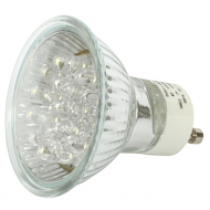 Ultra heldere LED lamp GU10 2W warm wit OP=OP